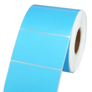 Decal nhuộm màu xanh dương quấn cuộn