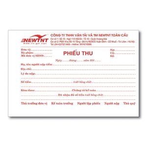 In phiếu thu – chi các loại