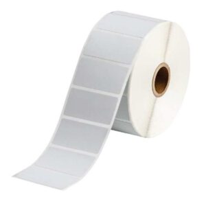 Giấy decal PVC trắng quấn cuộn 90mm x 48mm